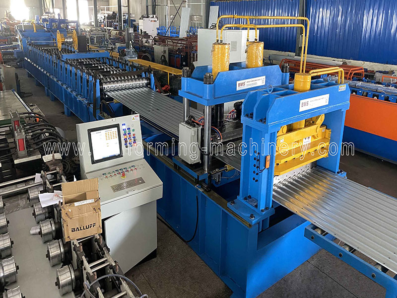 Grain Bins Corrugated Panel Roll Forming Machine