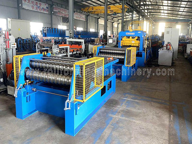 Grain Bins Corrugated Panel Roll Forming Machine
